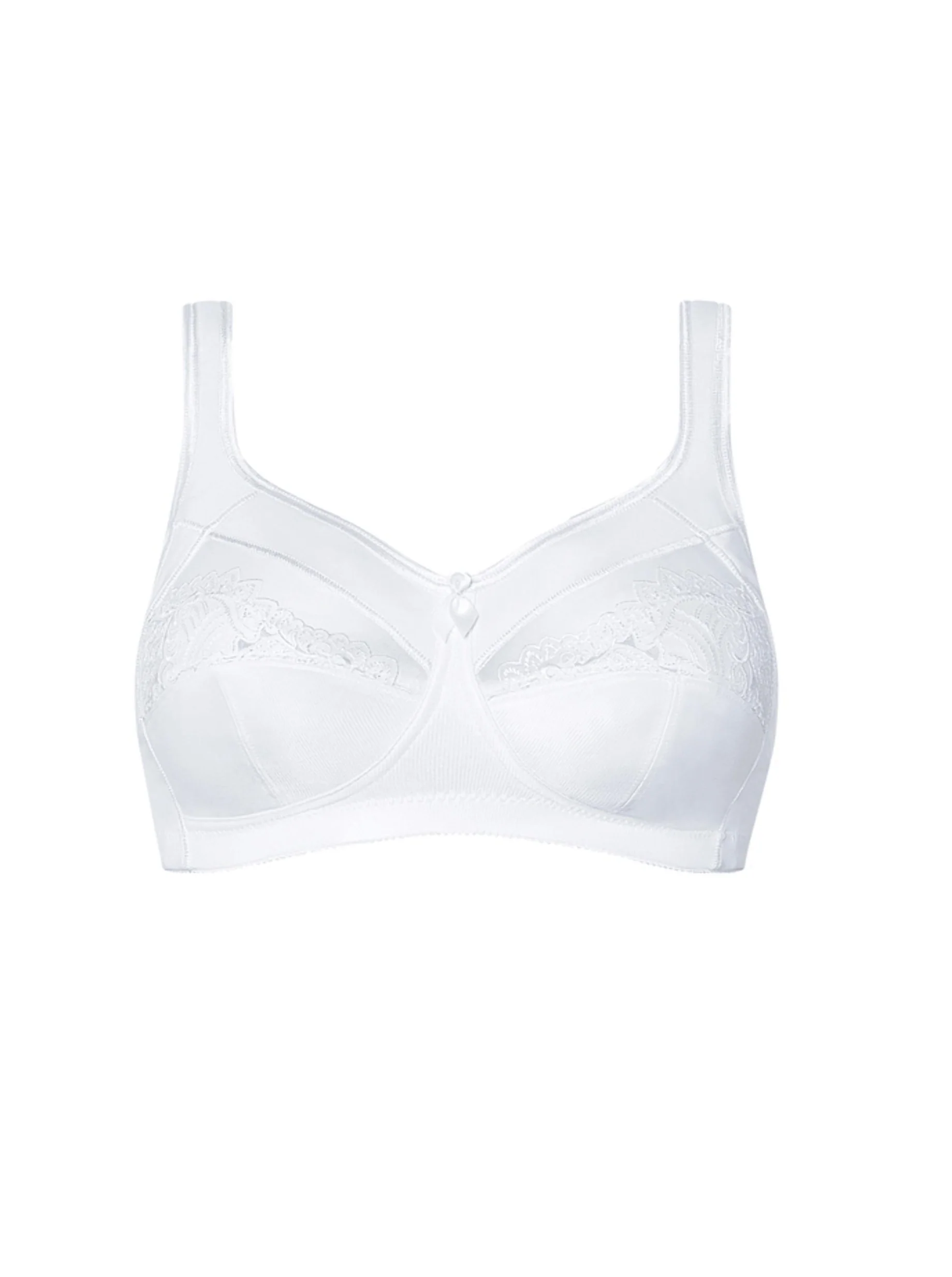 Amoena Isadora  Wire Free Mastectomy Bra - White - Image 5