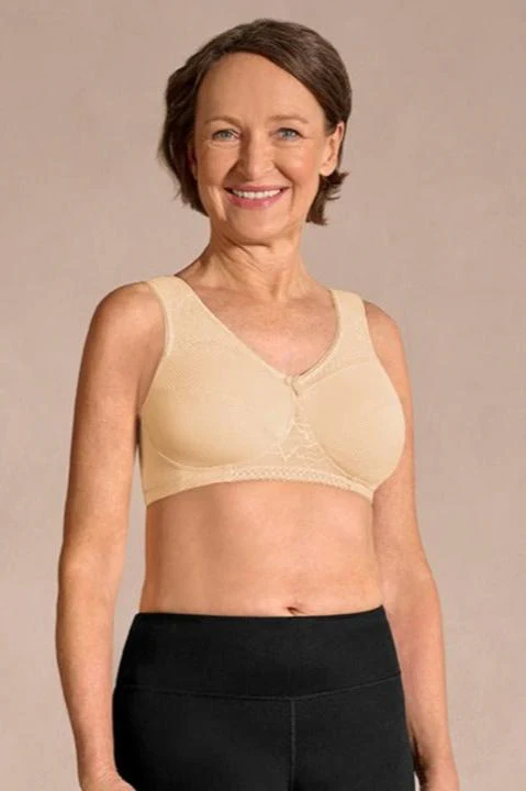 Amoena Leslie Soft Mastectomy Bra - Sand