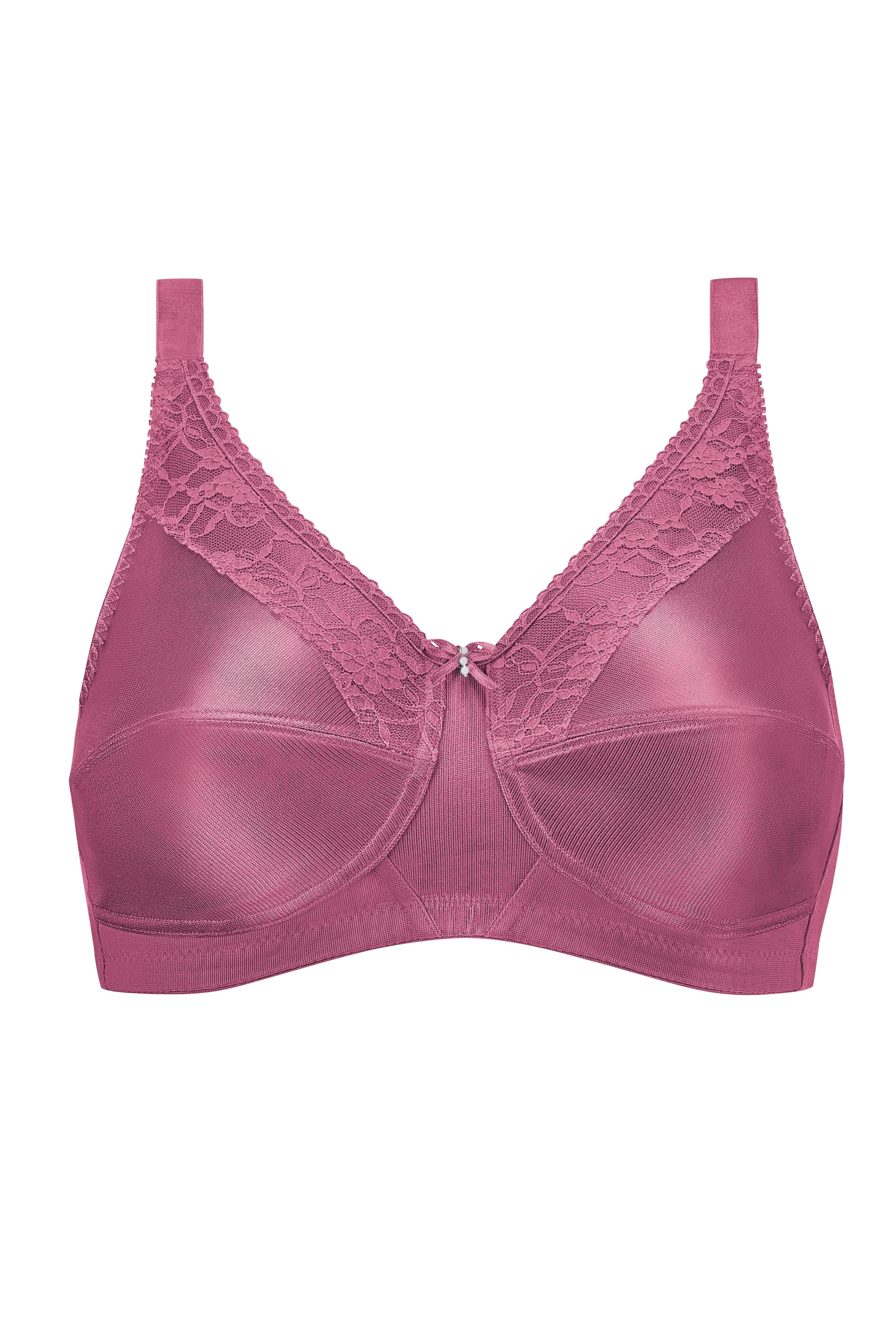 Amoena Nancy Wire Free  Mastectomy Bra - Rouge - Image 5